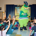 Barron Elementary Visit, Tuesday, April 28, 2026. Photo by Sam Hodde for Dallas Stars Hockey Club