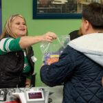 Barron Elementary Visit, Tuesday, April 28, 2026. Photo by Sam Hodde for Dallas Stars Hockey Club