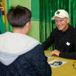 Barron Elementary Visit, Tuesday, April 28, 2026. Photo by Sam Hodde for Dallas Stars Hockey Club