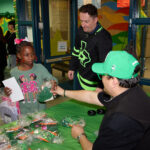 Barron Elementary Visit, Tuesday, April 28, 2026. Photo by Sam Hodde for Dallas Stars Hockey Club